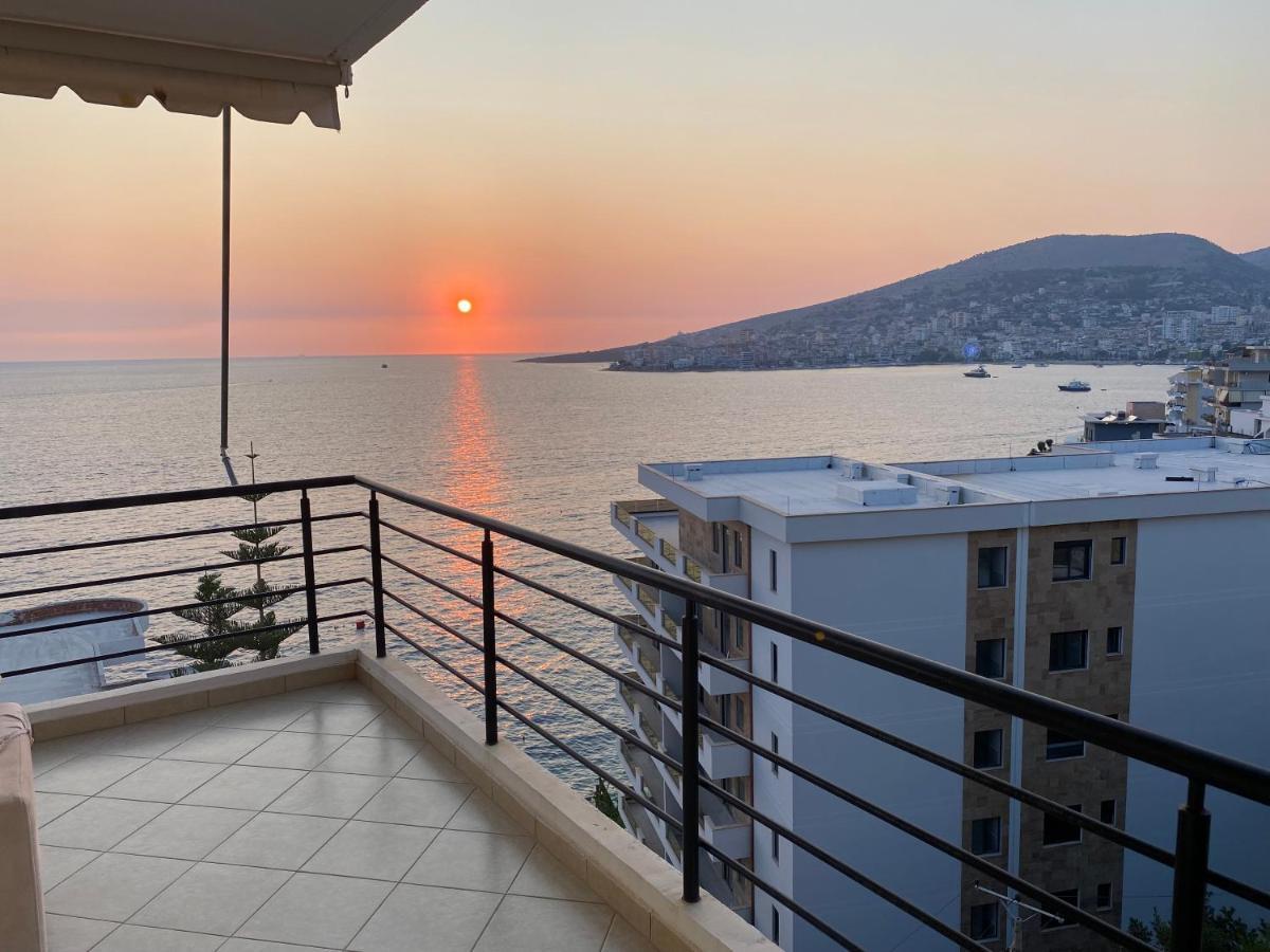 Apartment With Huge Sea View Balcony Sarandë Esterno foto