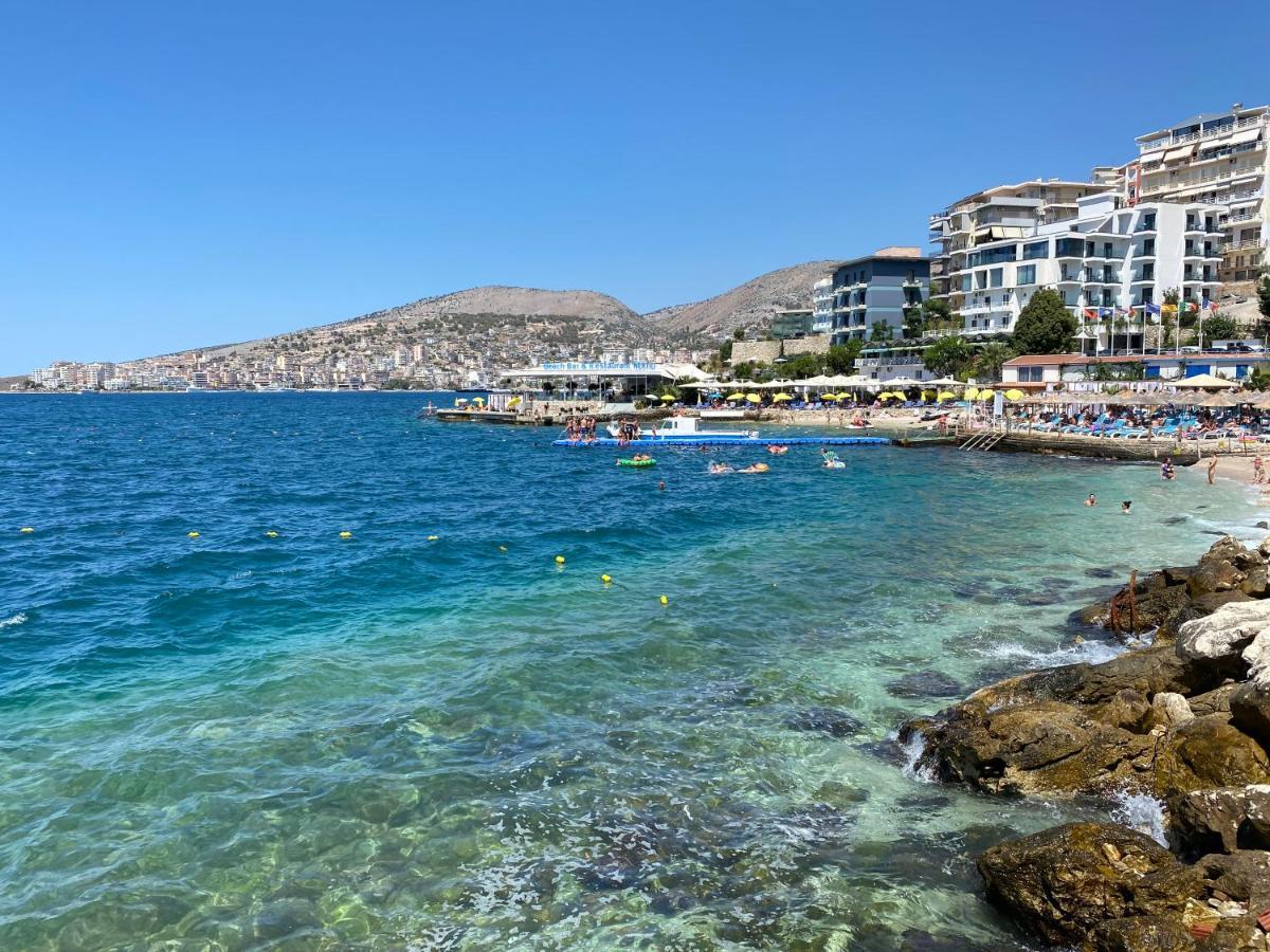 Apartment With Huge Sea View Balcony Sarandë Esterno foto